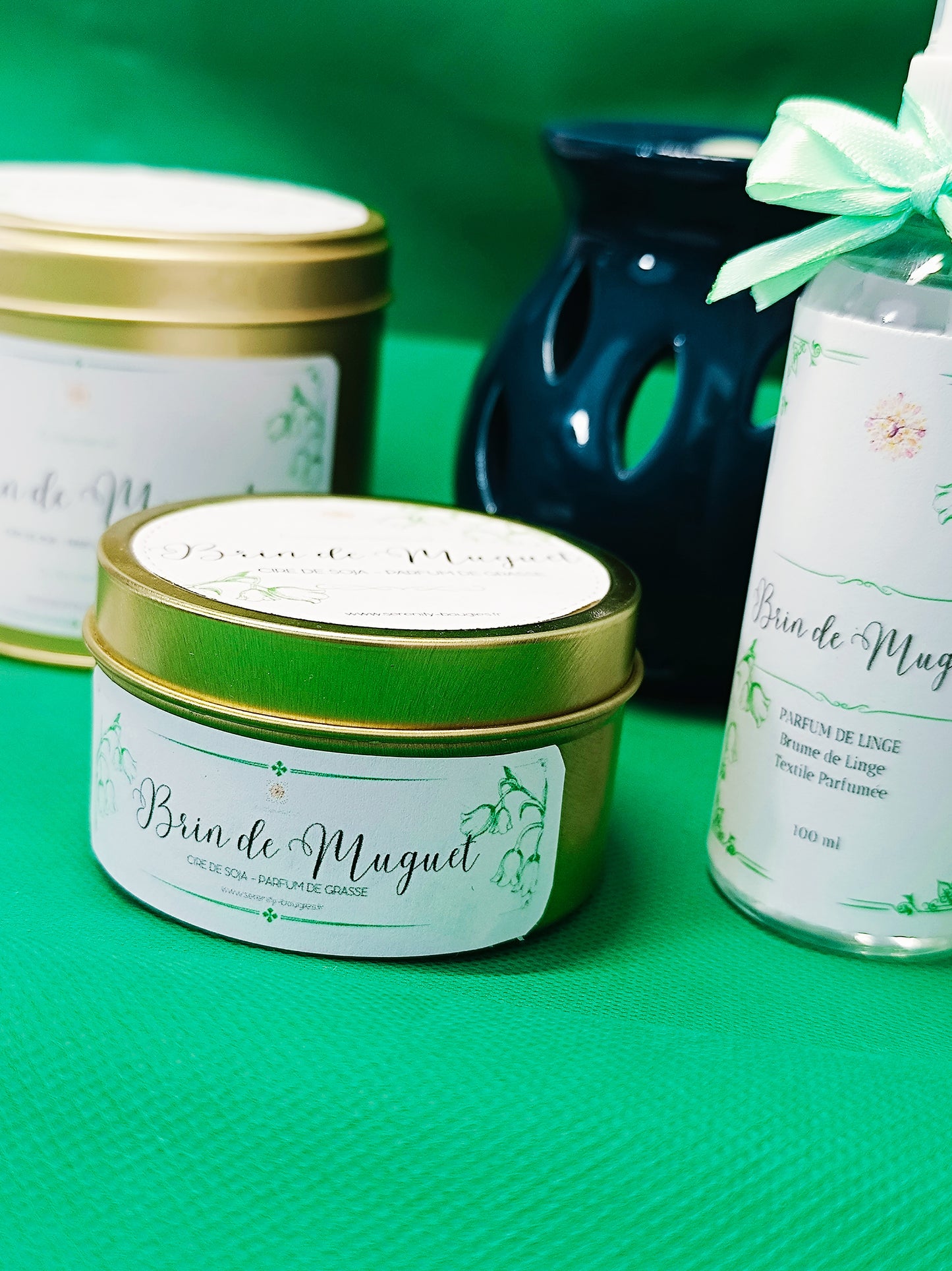 bougie parfumée muguet