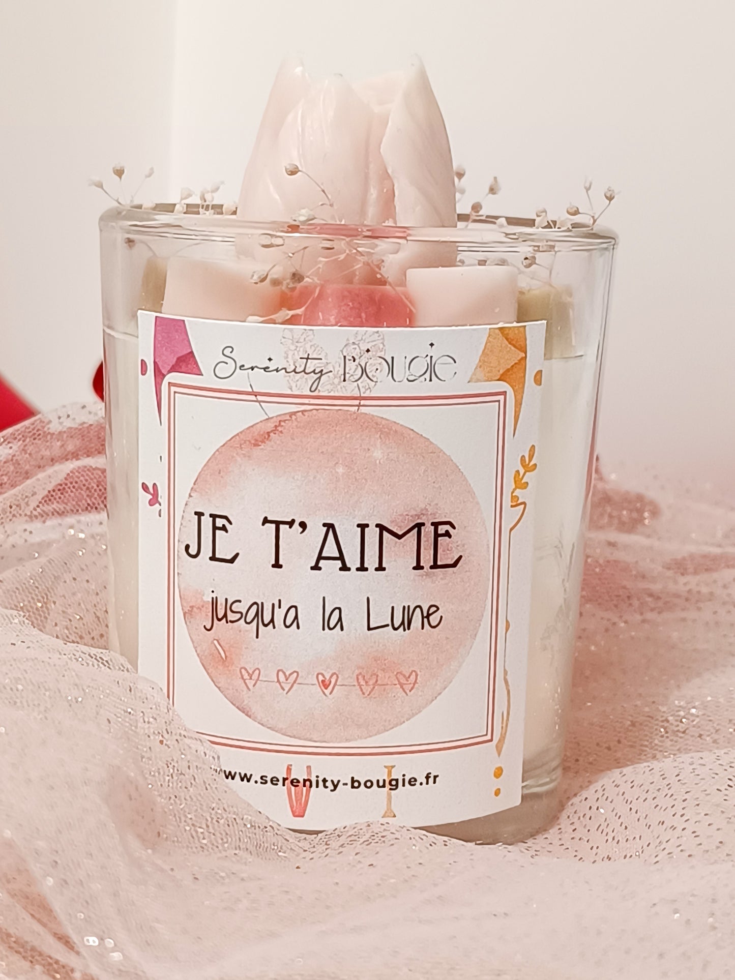 Bougie Parfumée Personnalisée LOVE