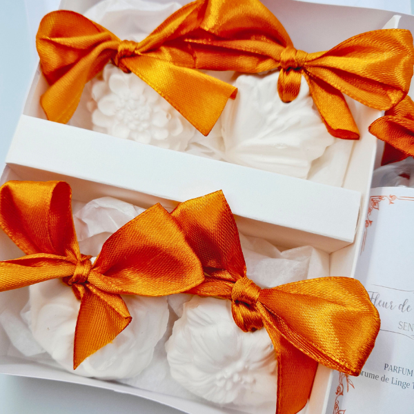 Brume de linge et ses 4 décors Parfumés FLEUR D'ORANGER