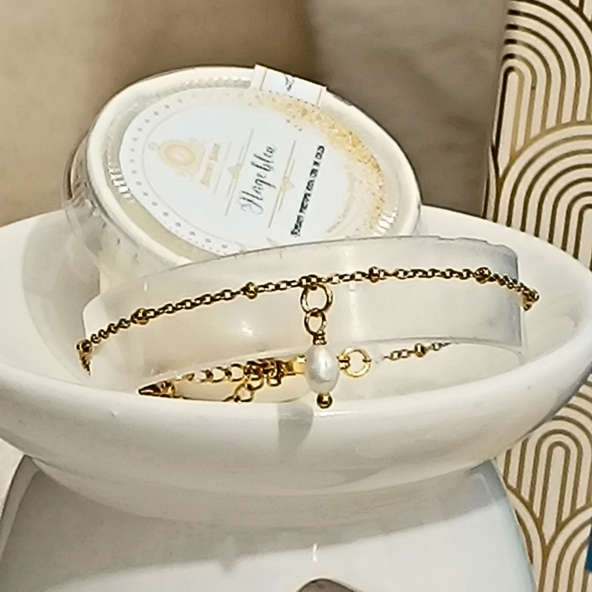 bijou bracelet inclut dans le calendrier de l'avent