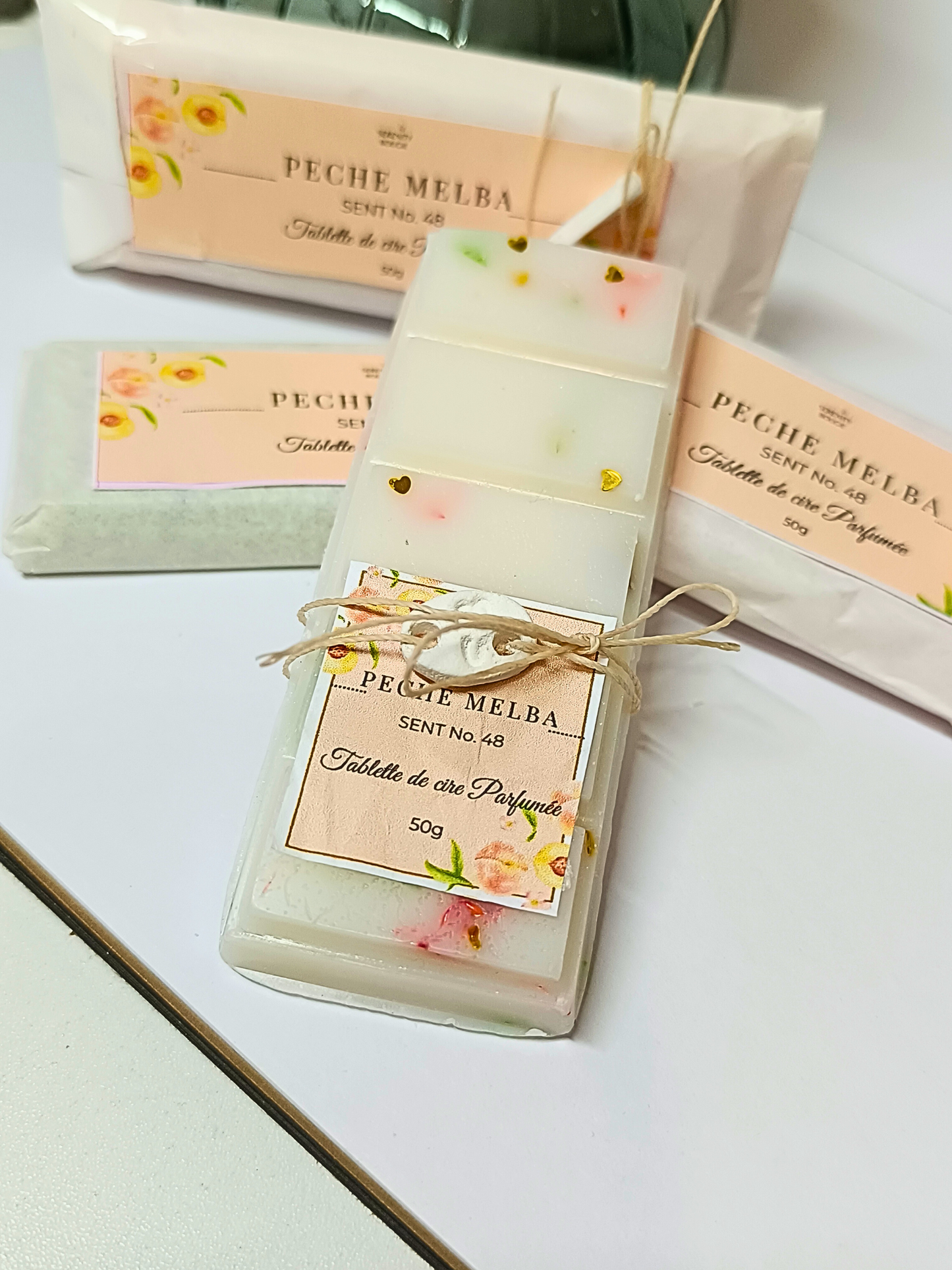 Tablette parfumée Pèche Melba