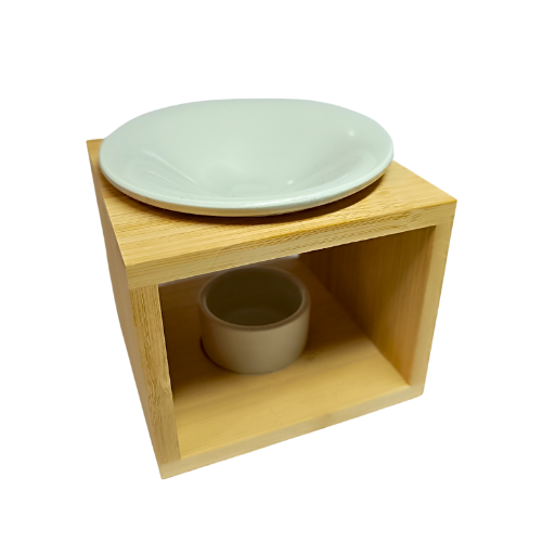 Brule parfum en Bambou et Céramique