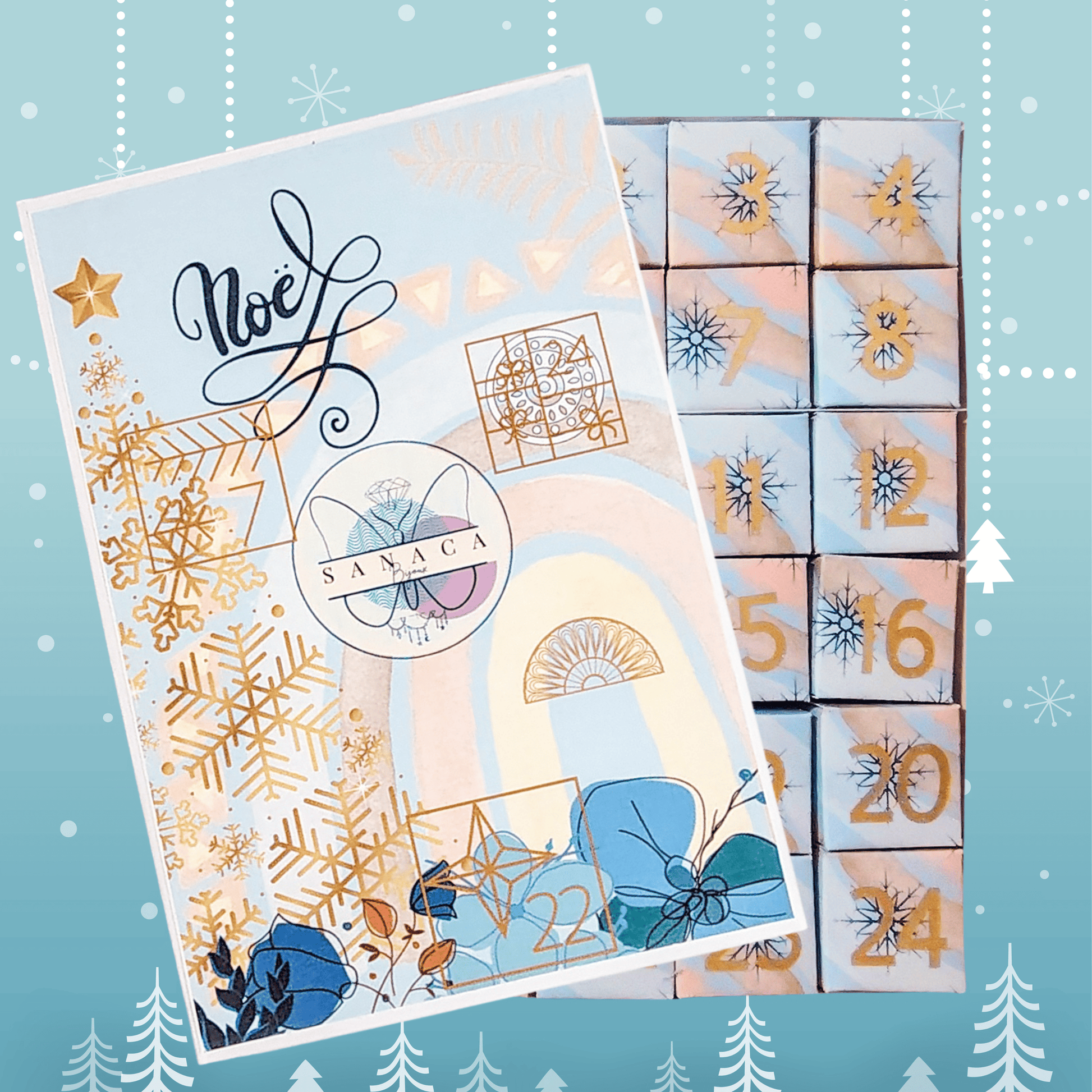 calendrier de l'avent 2025 bijoux