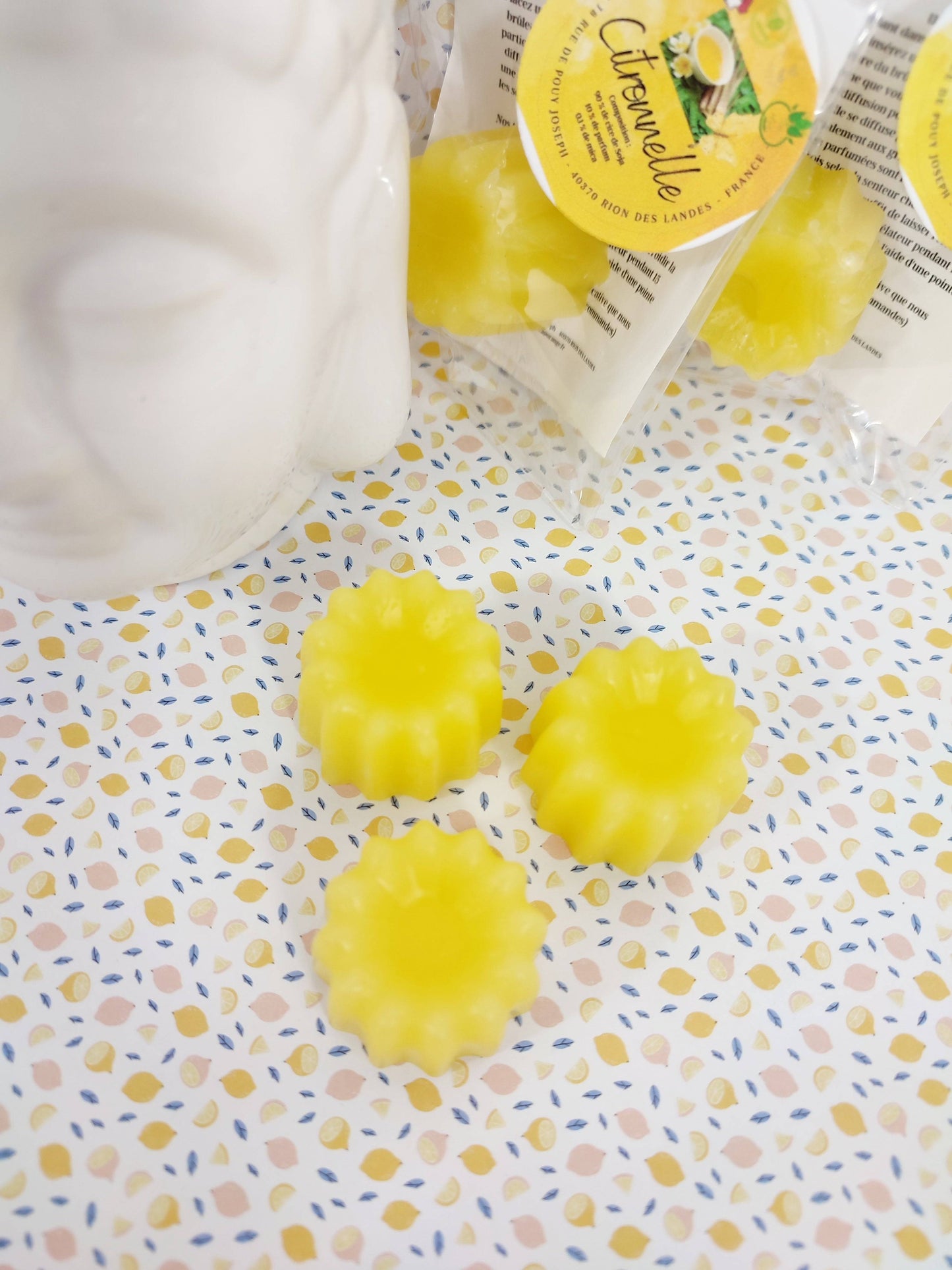 fondant parfumé citronnelle artisanal