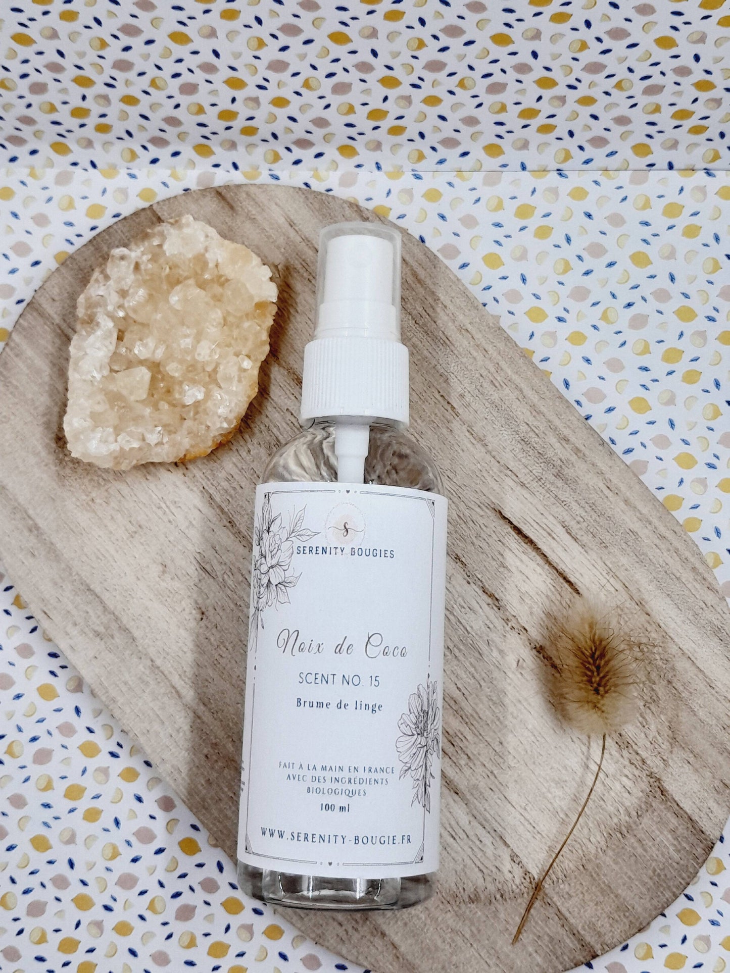 Brume de linge parfum Noix de Coco