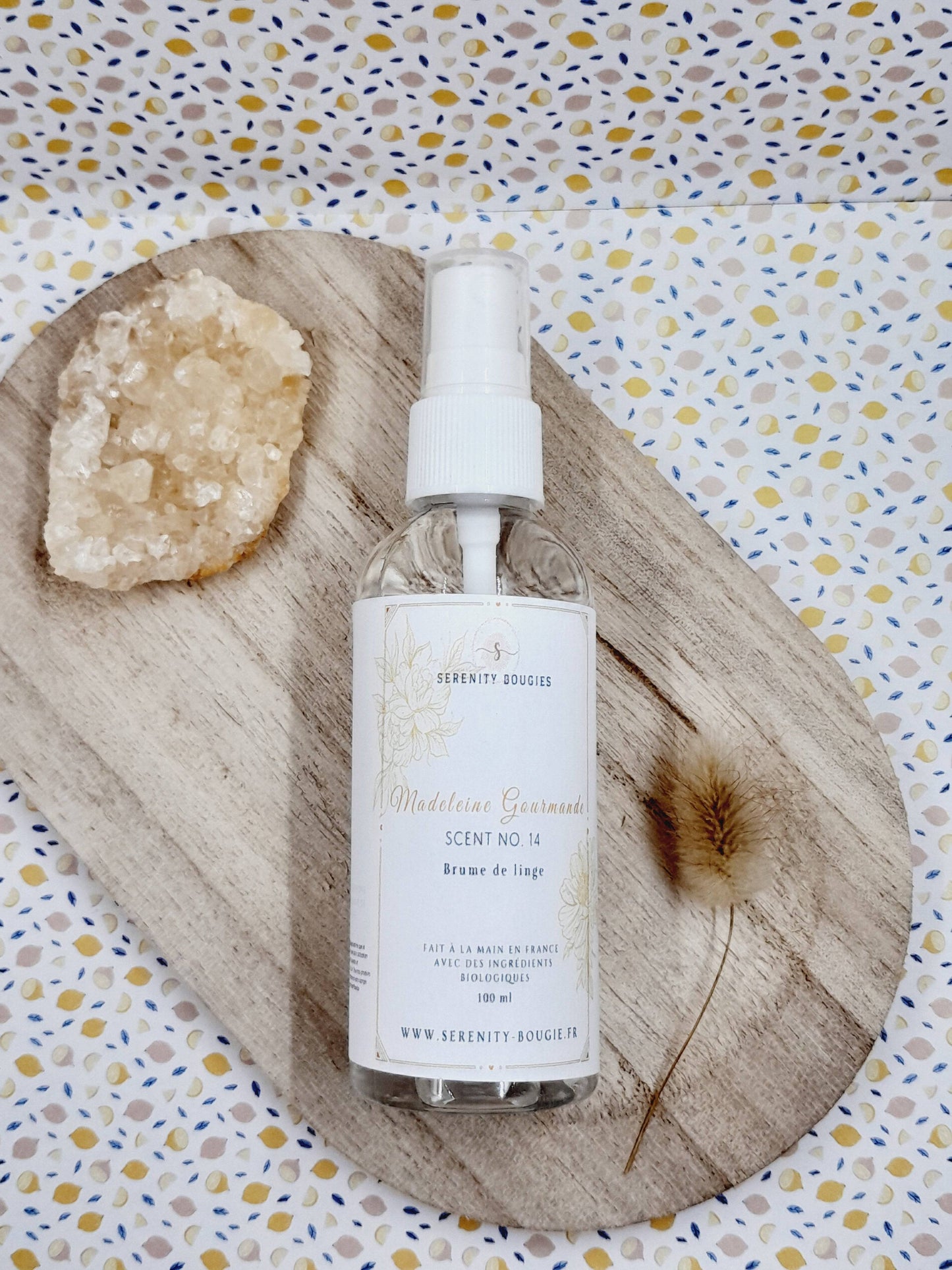 Brume de linge parfum Madeleine Gourmande