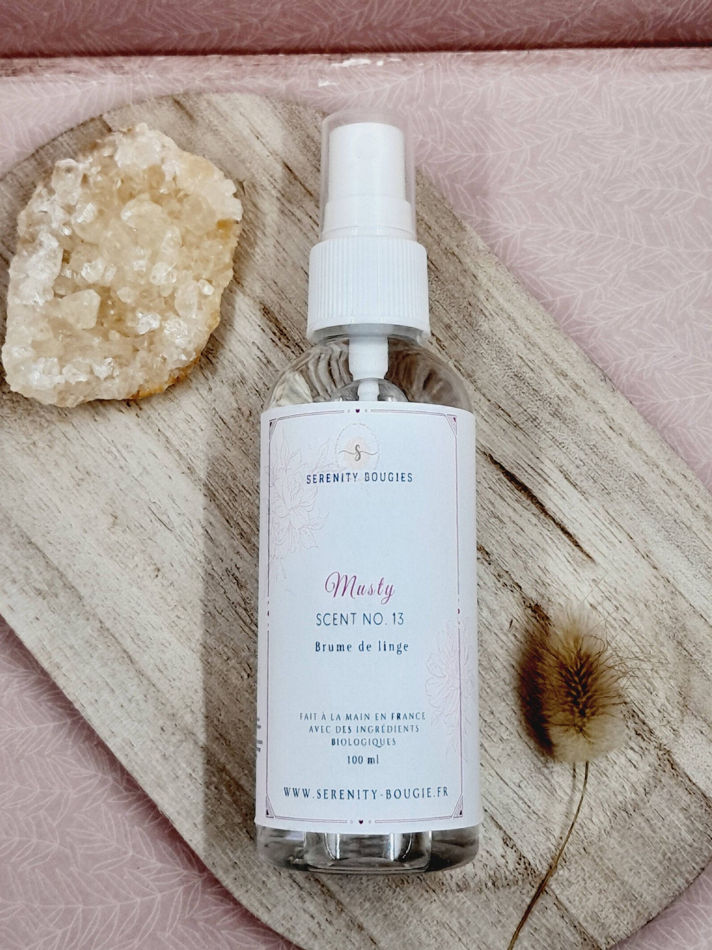 Brume de linge parfum Musty