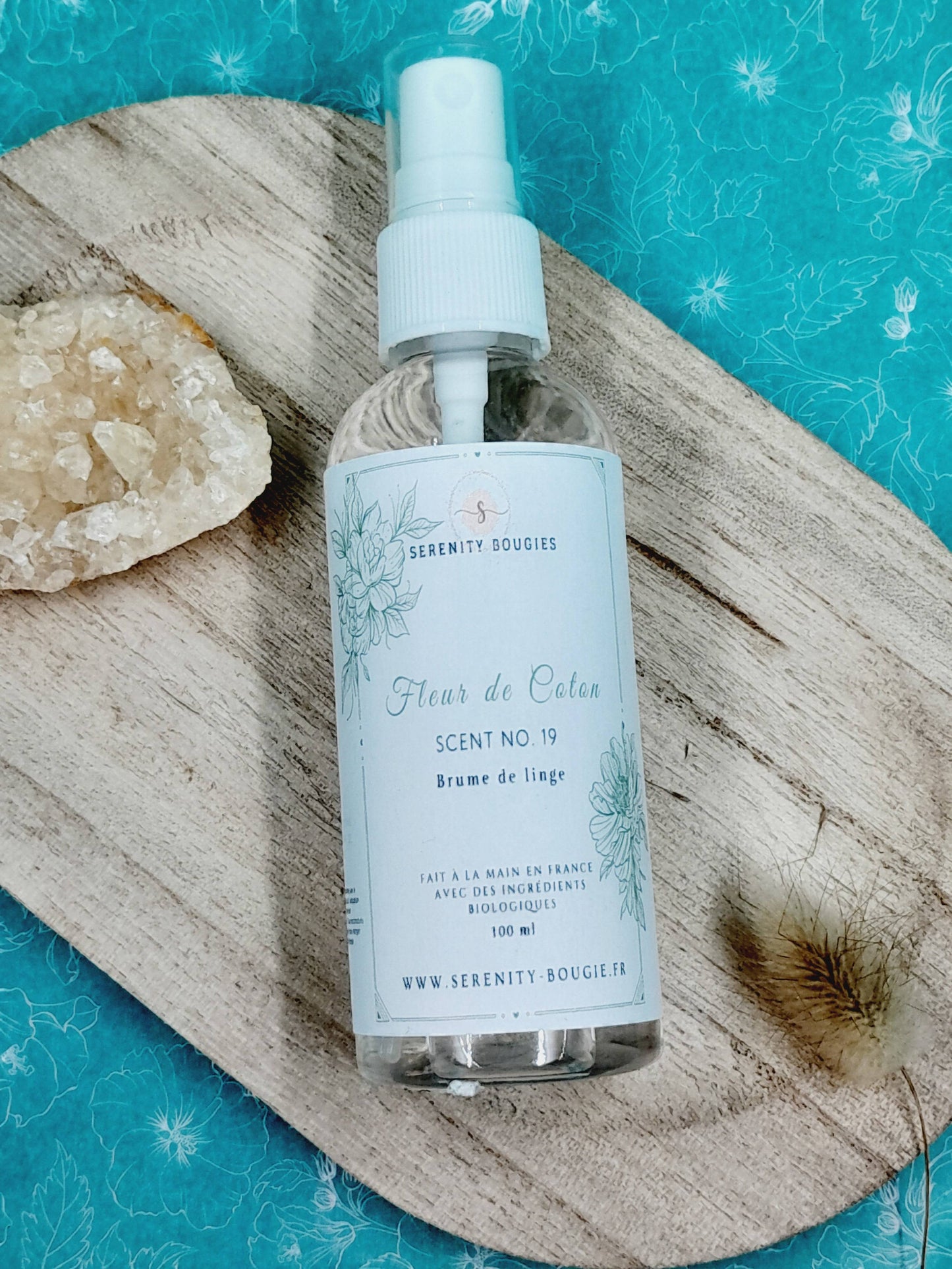 Brume de linge parfum Fleur de coton