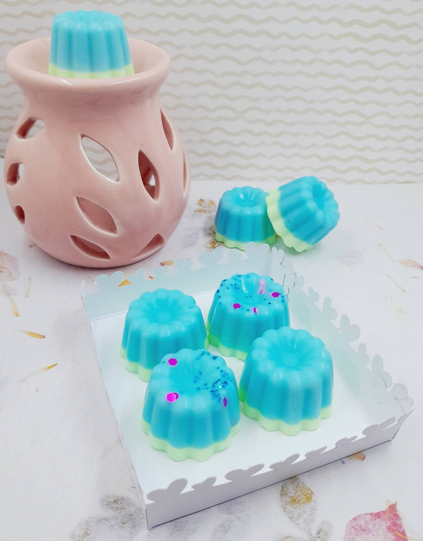 CUPCAKE de fondant perfumado - Fragancia casera natural francesa