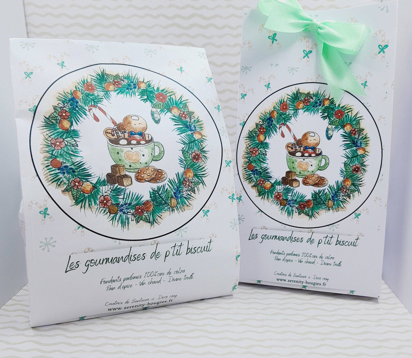 Fondants parfumés x6 en pack - Collection Les gourmandises de p’tit biscuit - série limitée