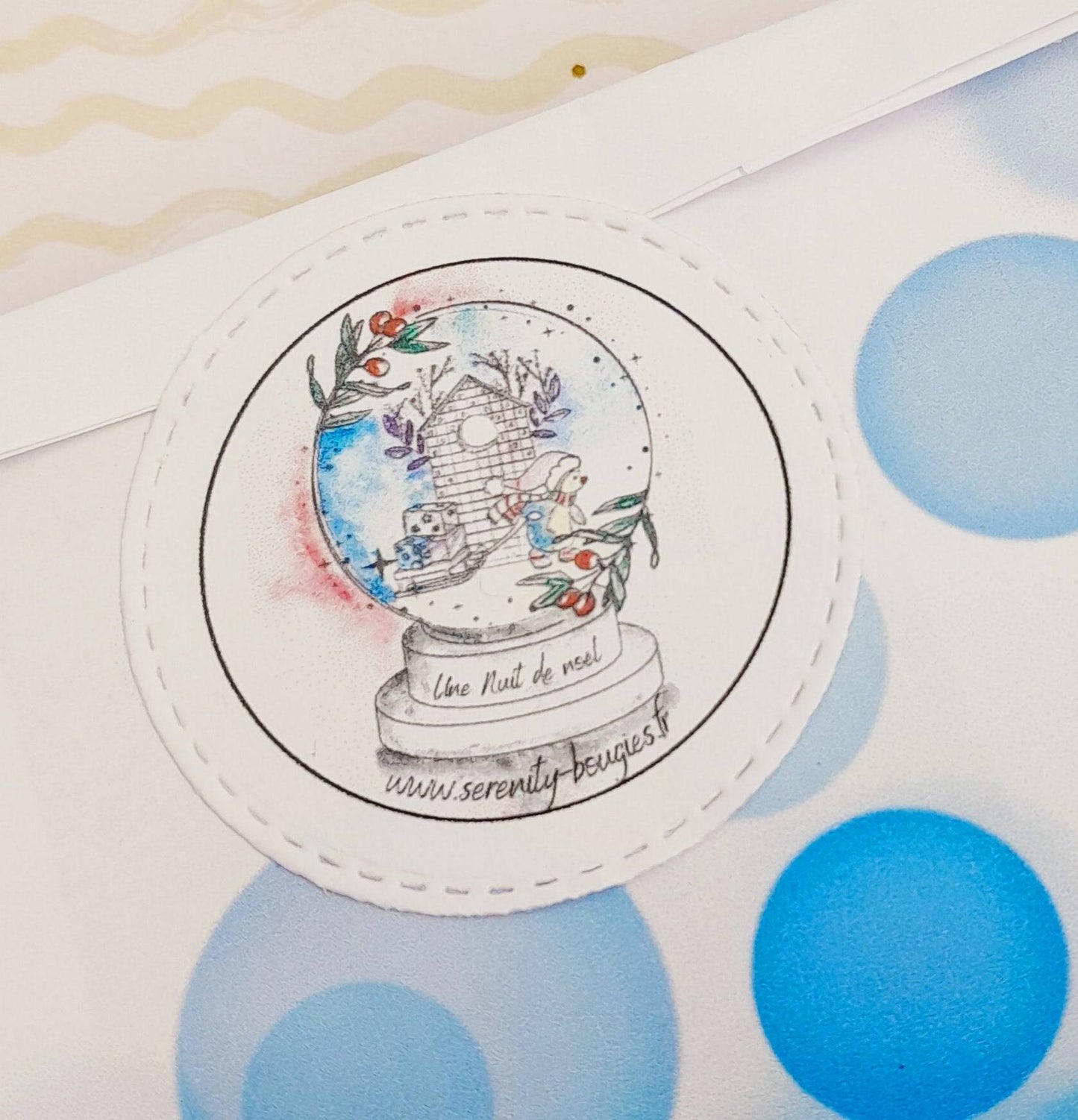 Fondants parfumés x 6  - Collection une nuit de Noël  - parfums de Grasse