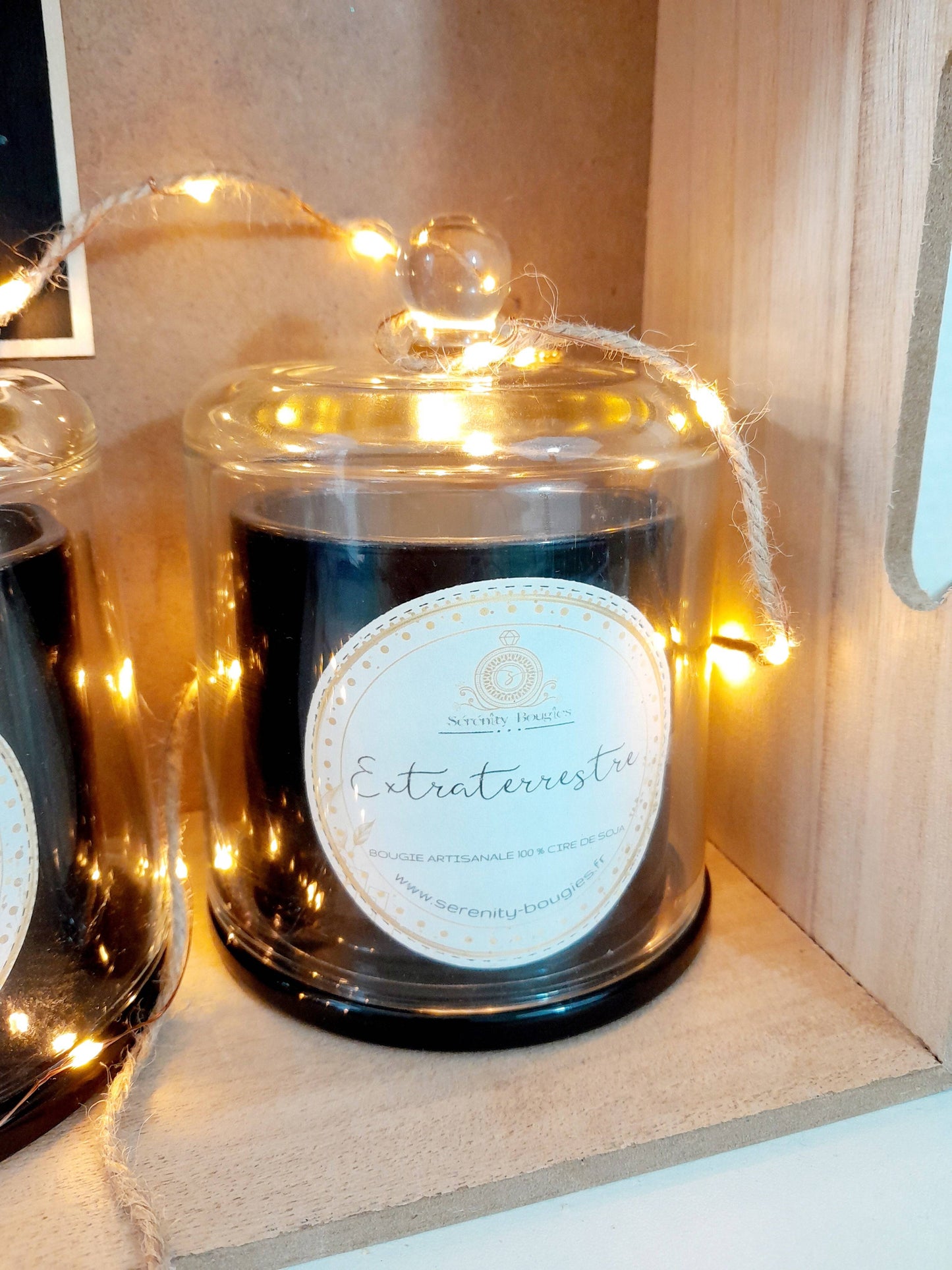 EXTRATERRESTRE luxe - Bougie parfumée - parfum dupe inspiré des grands parfums . cire vegetale