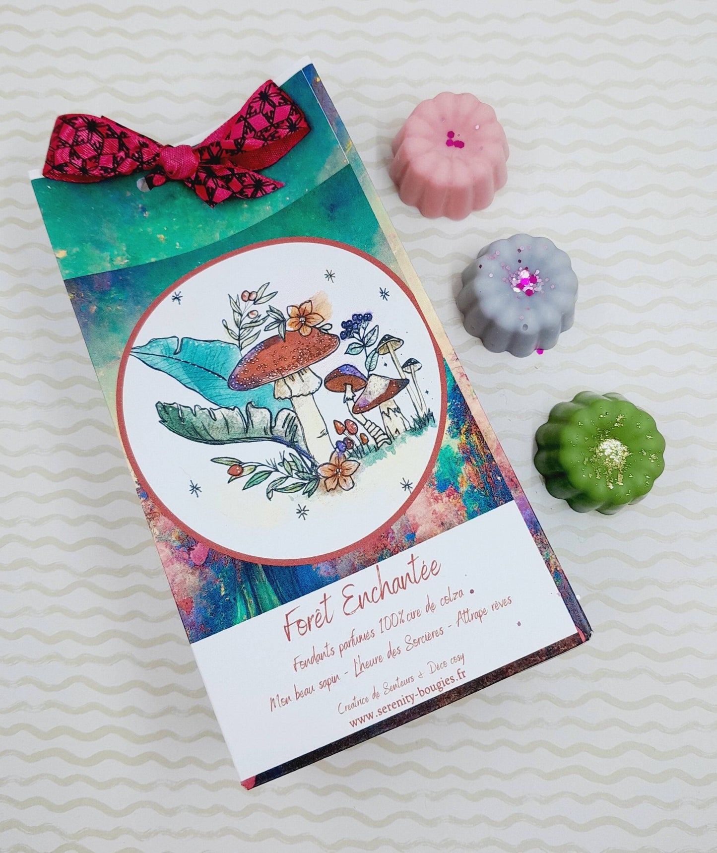 Pack Fondants parfumés x6  - Collection FORÊT ENCHANTEE série limitée - 3 parfums