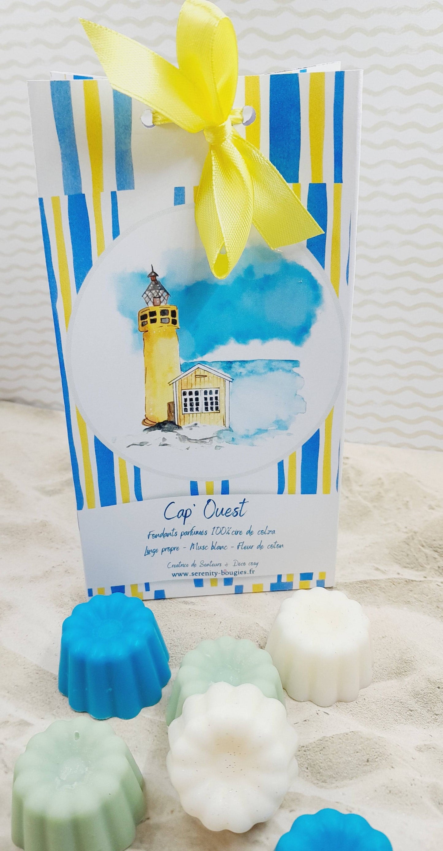 Pack de Fondants parfumés x6  - Collection CAP OUEST  - série limitée - 3 parfums