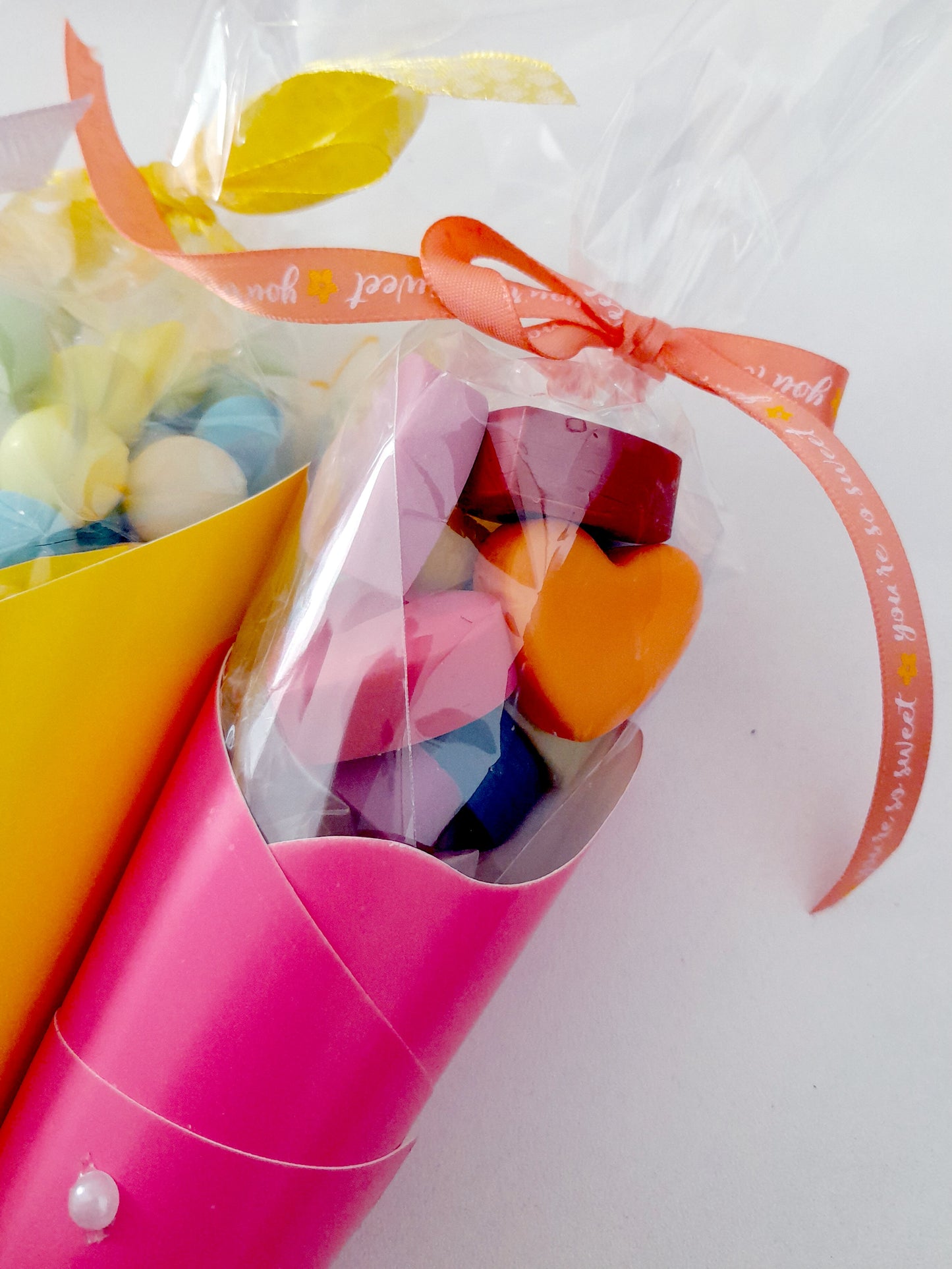 Mit pflanzlichem Wachs duftende Fondants in einer Tüte Ihrer Wahl