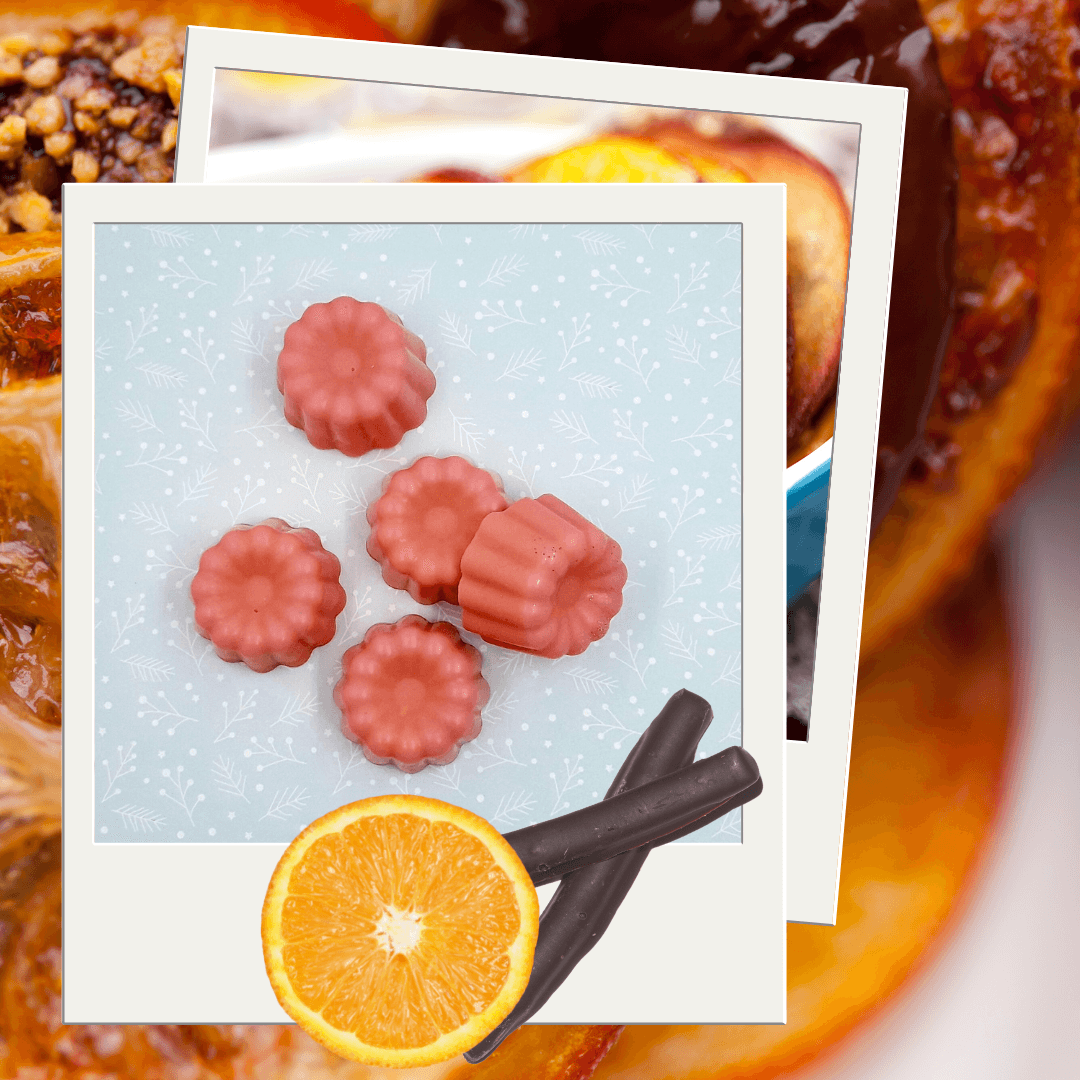 Fondant Parfumé "ORANGETTE " Cire végétale