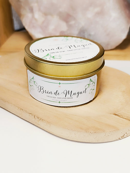 bougie parfumée muguet