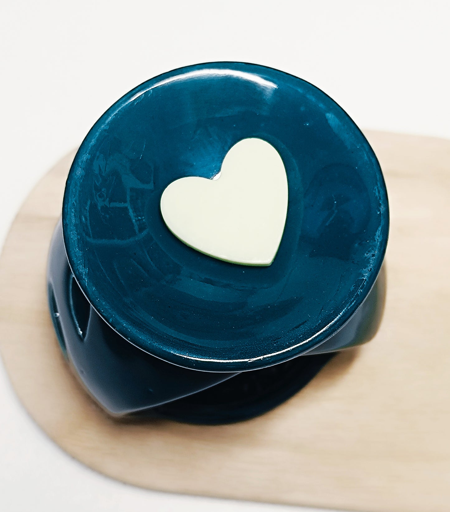 Brûle-parfum vert bruleur pour fondants de cire parfumés