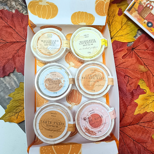 Coffret fondants parfumés Automne gourmand