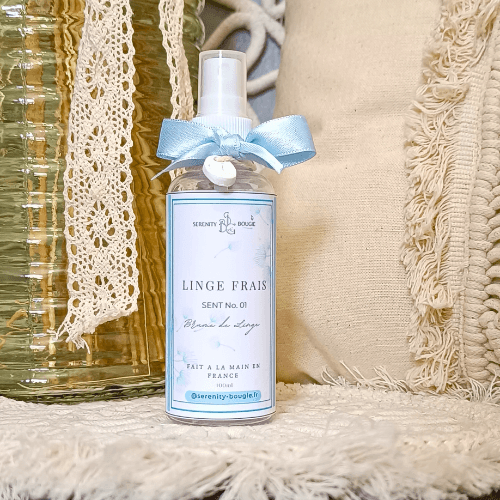 Parfum d'ambiance LINGE FRAIS – Sérénity Bougie