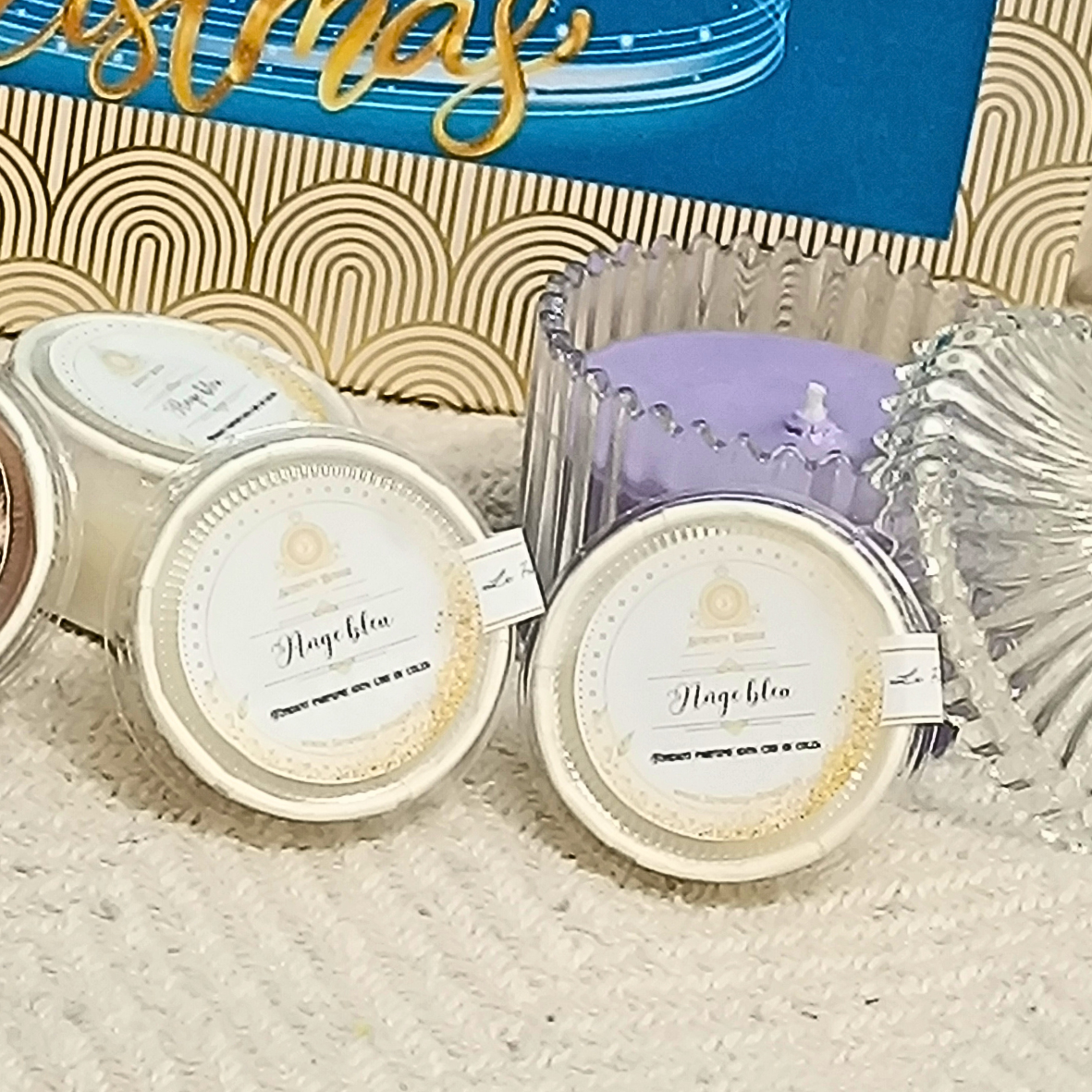 Calendrier de l'Avent LUXE bougie Parfumée 24 Jours
