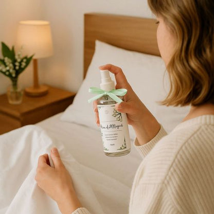 parfum de linge brume spray muguet coffret et décors parfumer