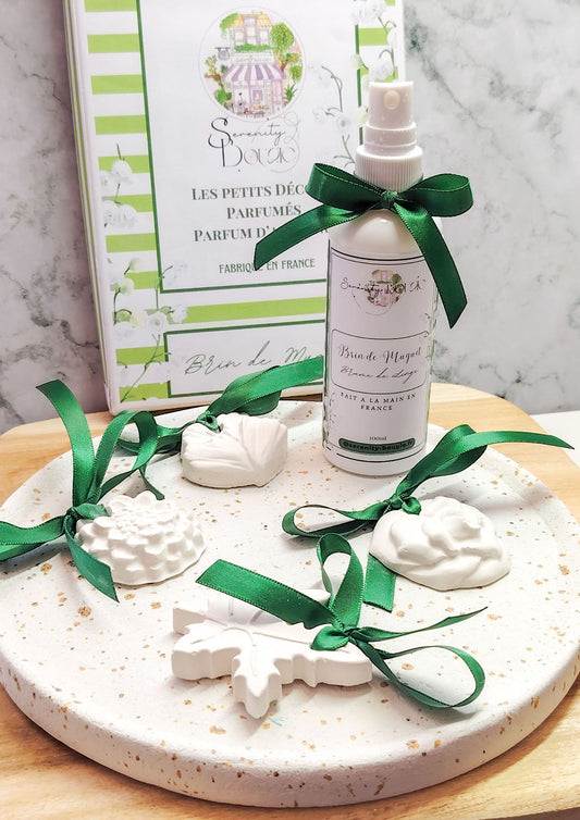parfum de linge brume spray muguet coffret et décors parfumer