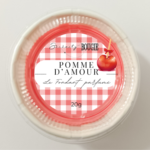 fondant parfume pomme d'amour