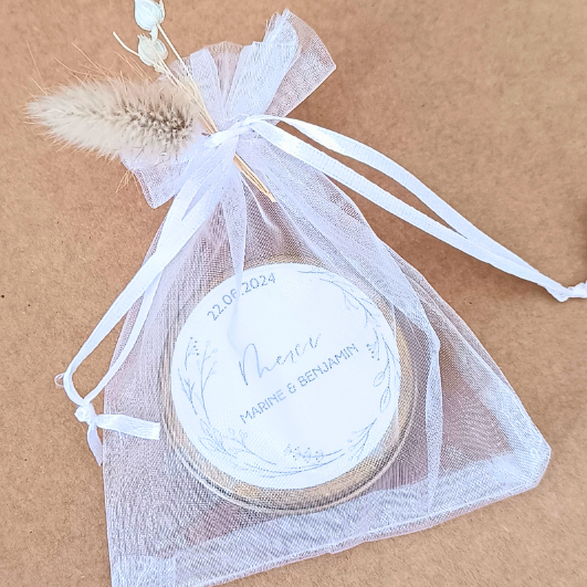 pochette organza personnalisée