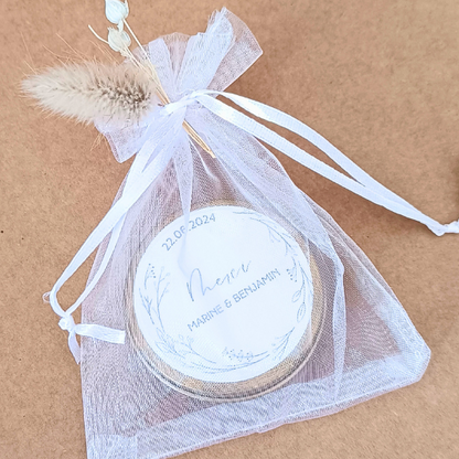 pochette organza personnalisée