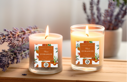 Bougie parfumée FLEUR D'ORANGER