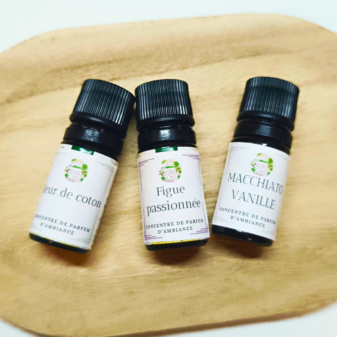 Concentré de parfum pour décors à parfumer