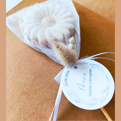 cadeau invite bougie de mariage