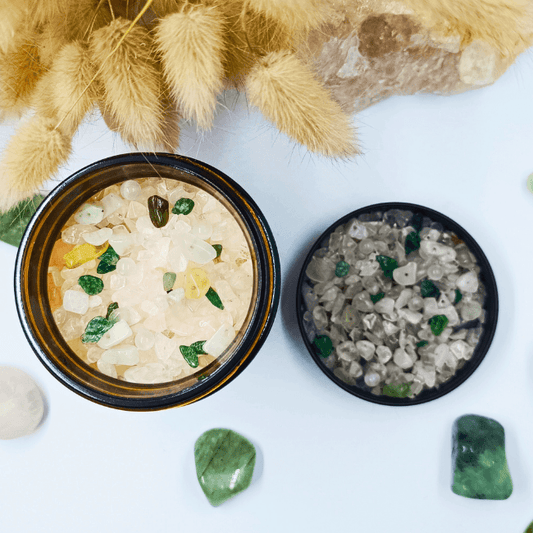 Bougie Energétique HAPPYNESS THERAPY Parfum fleur d'oranger