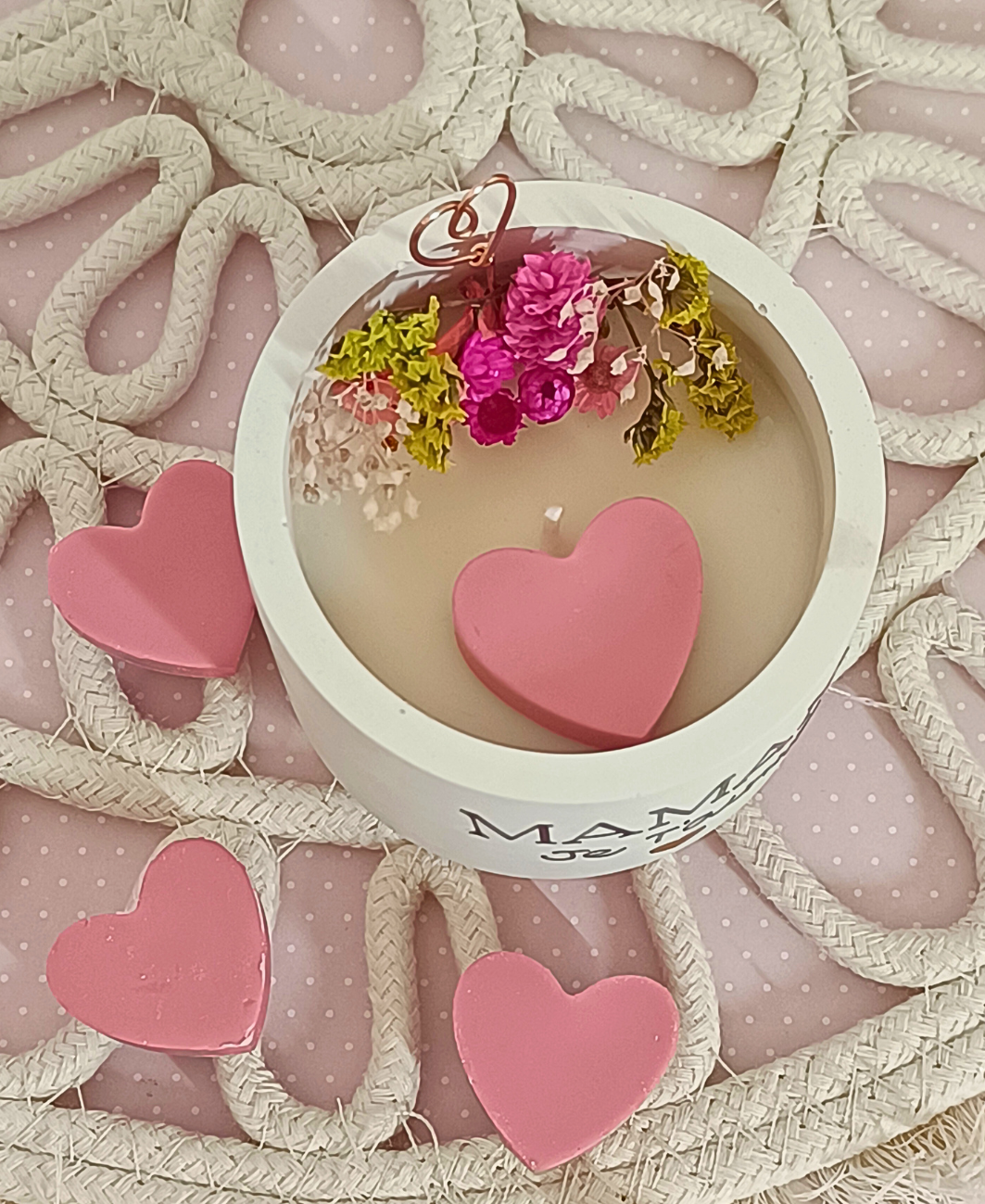 Bougie parfumée Maman je t'aime