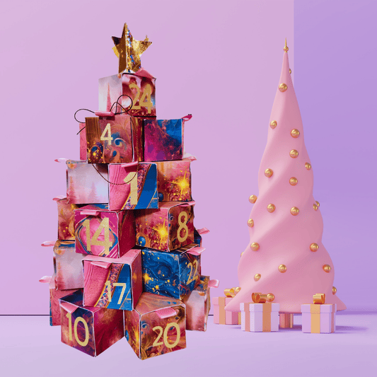 calendrier de l'avent bougie parfume sapin 3d serenity bougie