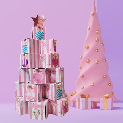 Calendrier de l'Avent bougie Parfumé 24 Jours