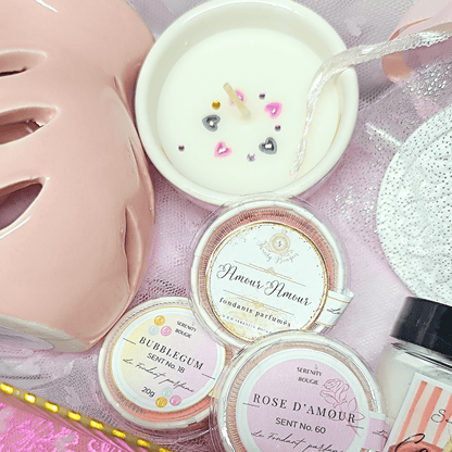 Coffret Parfum Fête des Mères "Cocon de Douceur" - Sérénity Bougie - coffret bougie