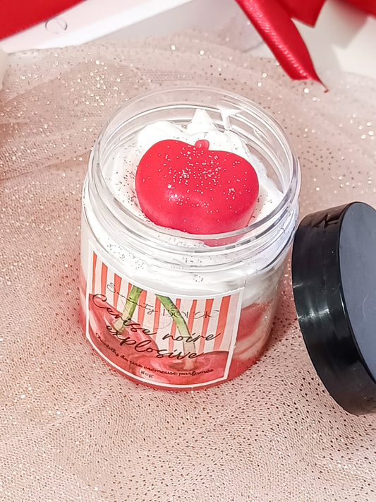 Fondant Parfumé Crémeux Chantilly Cerise Noire Explosive