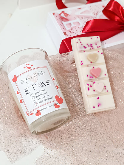 Tablette de Cire Parfumée LOVE - Sérénity Bougie - fondant parfumé