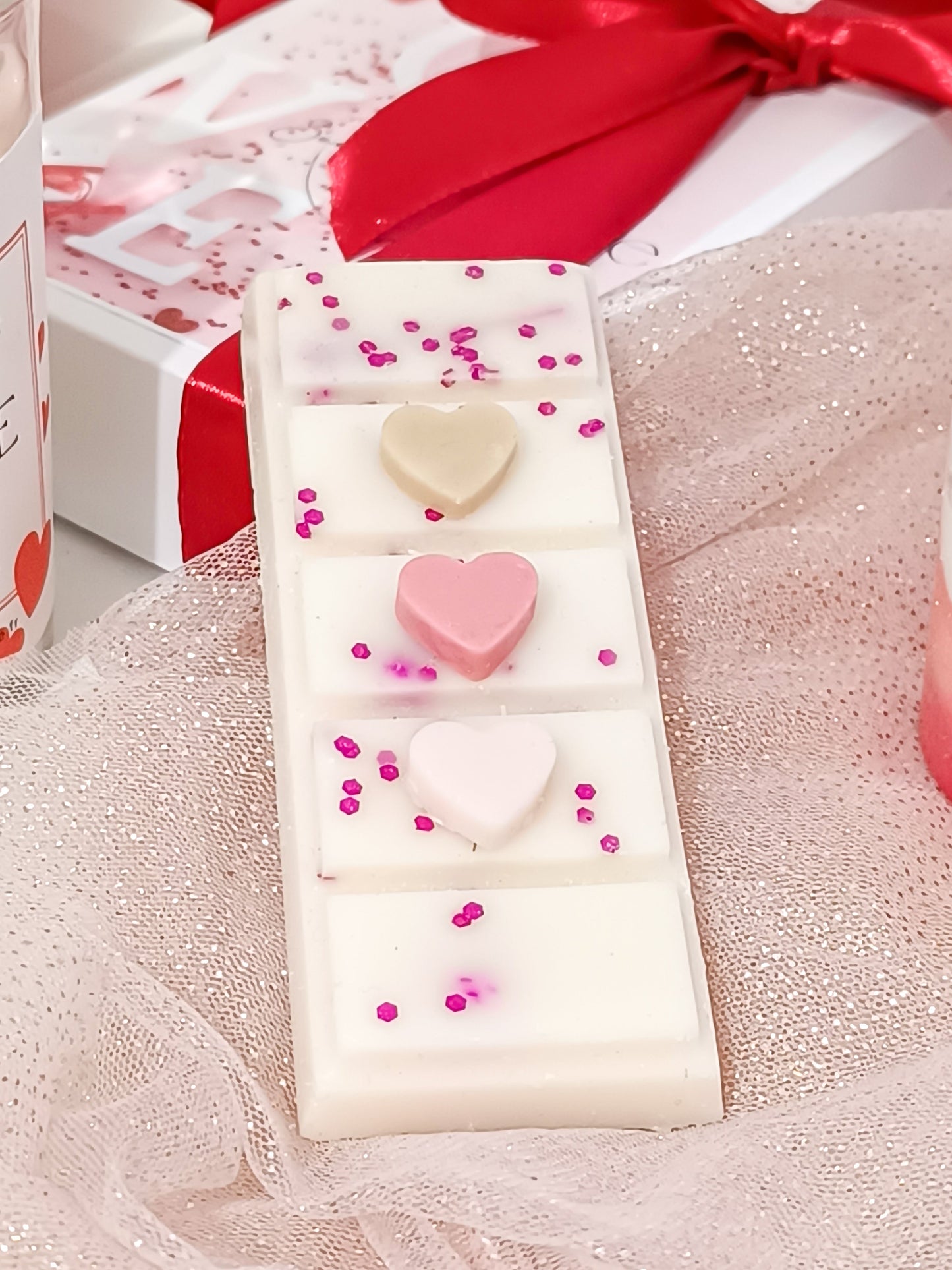 Tablette de Cire Parfumée LOVE - Sérénity Bougie - fondant parfumé