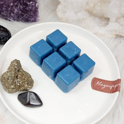 Tablette mit 6 duftenden Fondants L'HEURE DES SORCIÈRES - Duft von Grasse - Natürliches Pflanzenwachs - Umweltbewusster Veganer