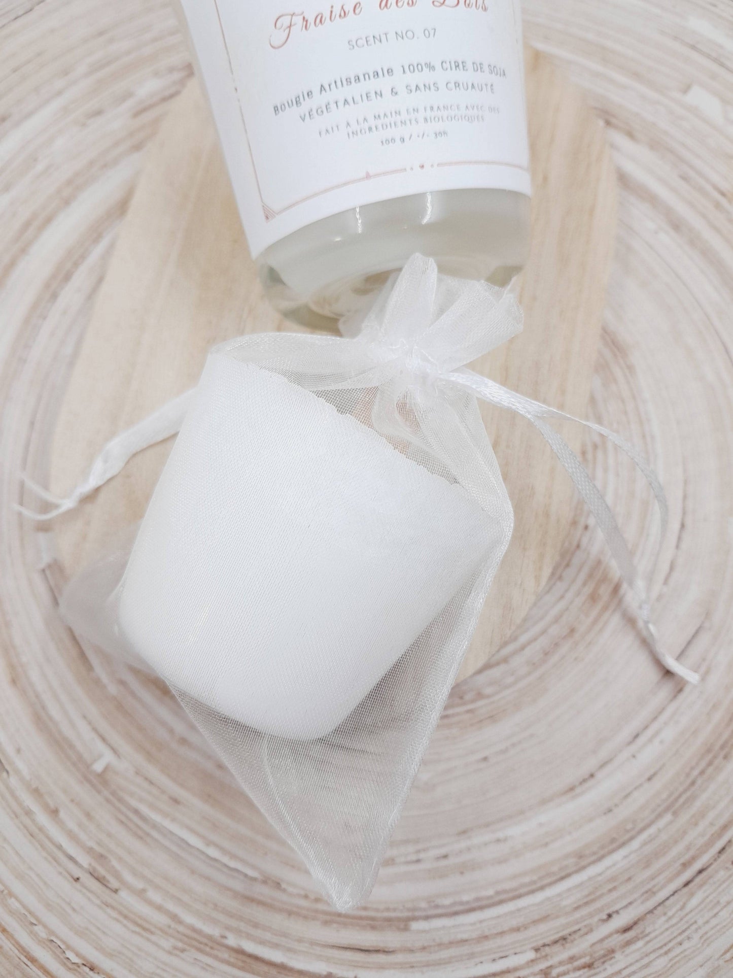 bougie parfumé artisanal rechargeable