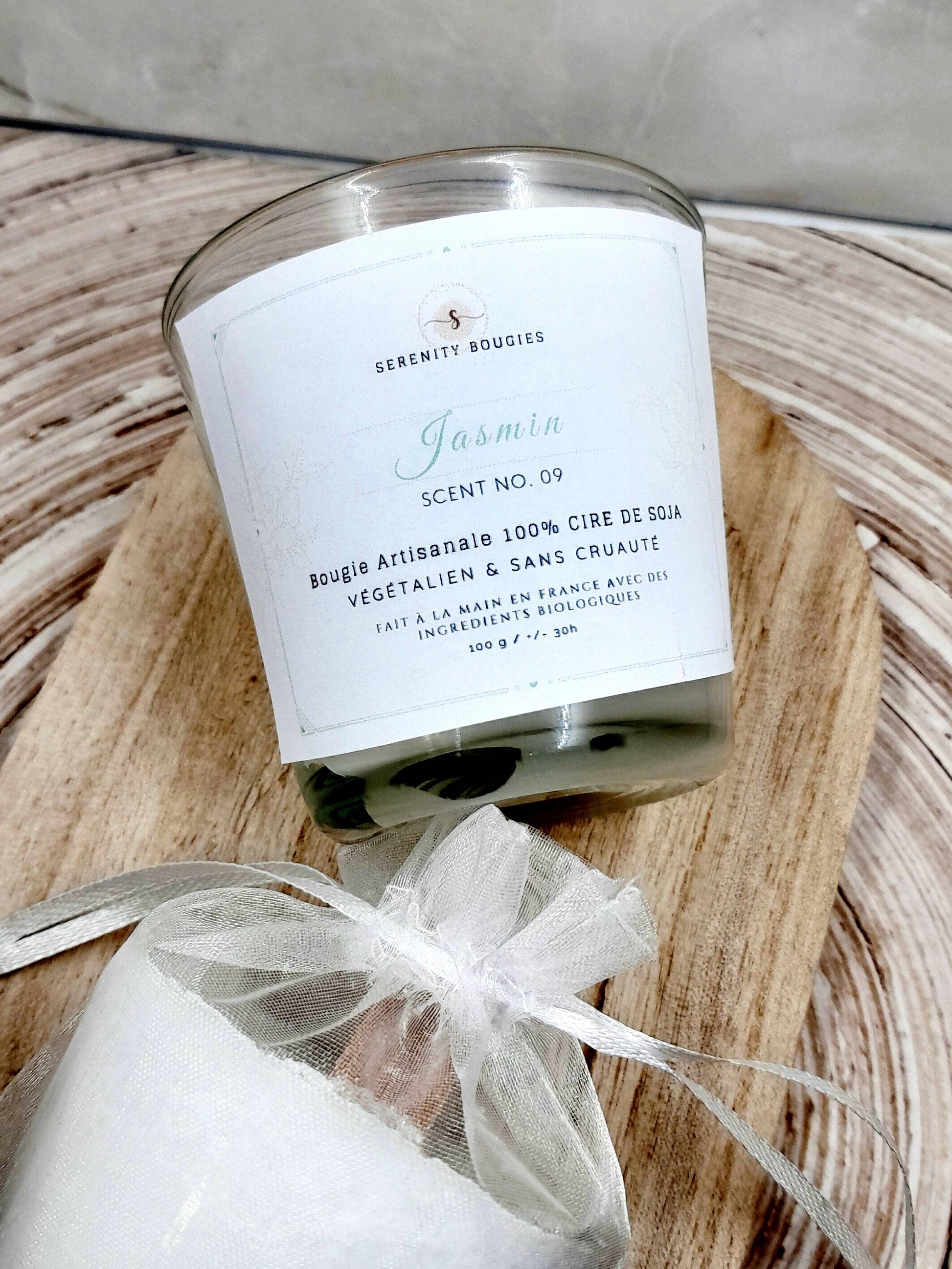 bougie parfumé artisanal rechargeable