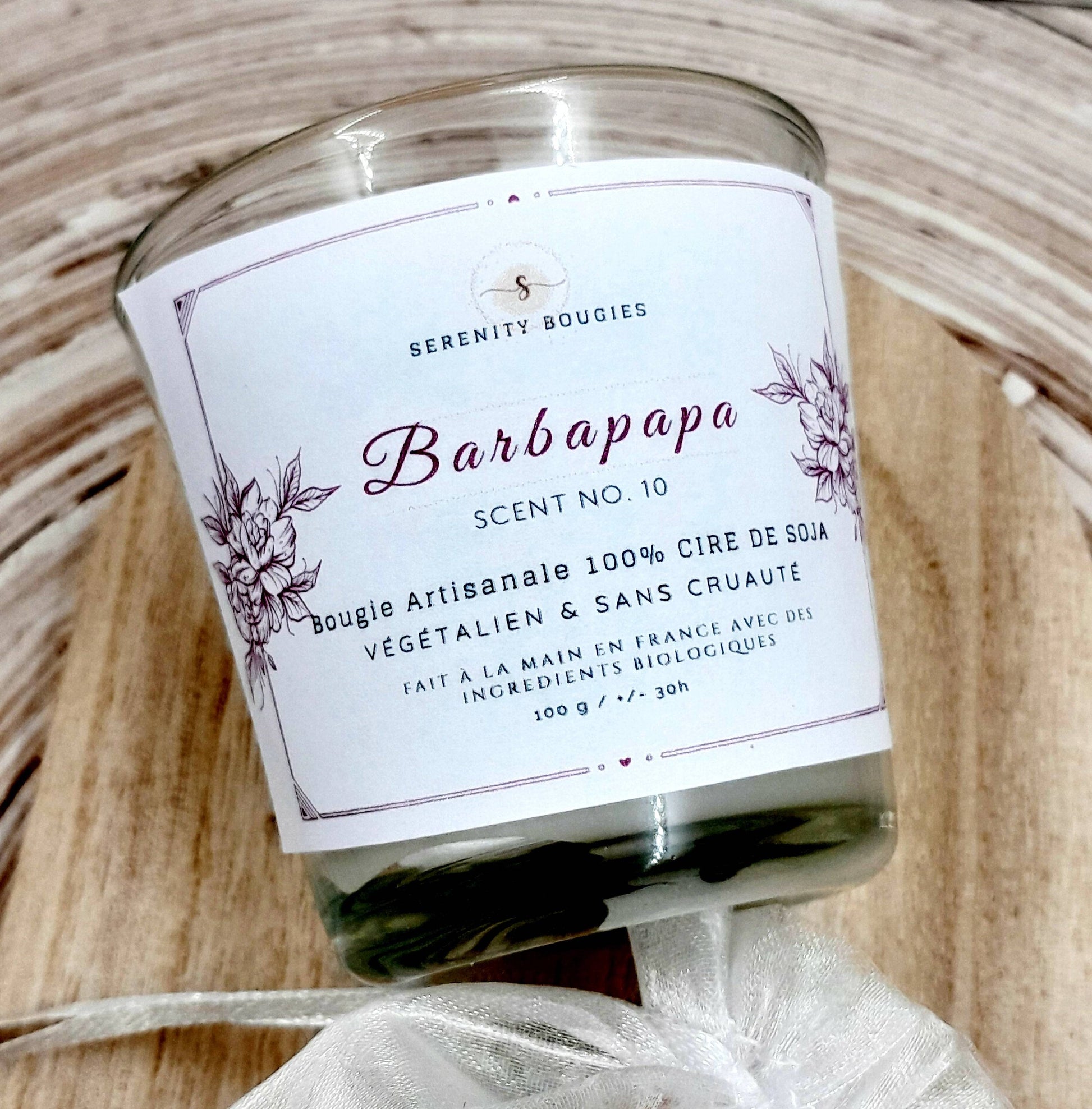 Bougie rechargeable parfum Barbapapa