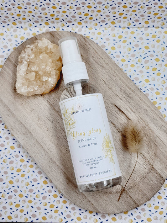 Brume de linge parfum Ylang Ylang