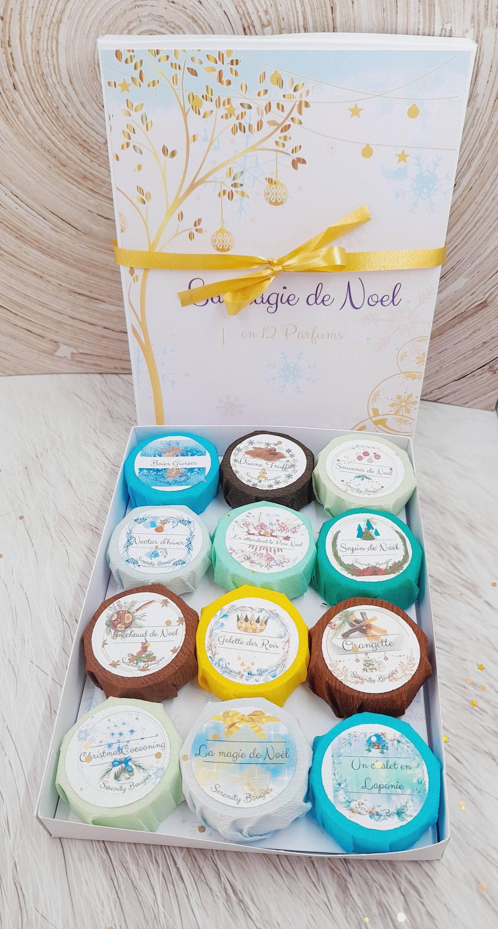 Coffret de Noel fondants parfumés