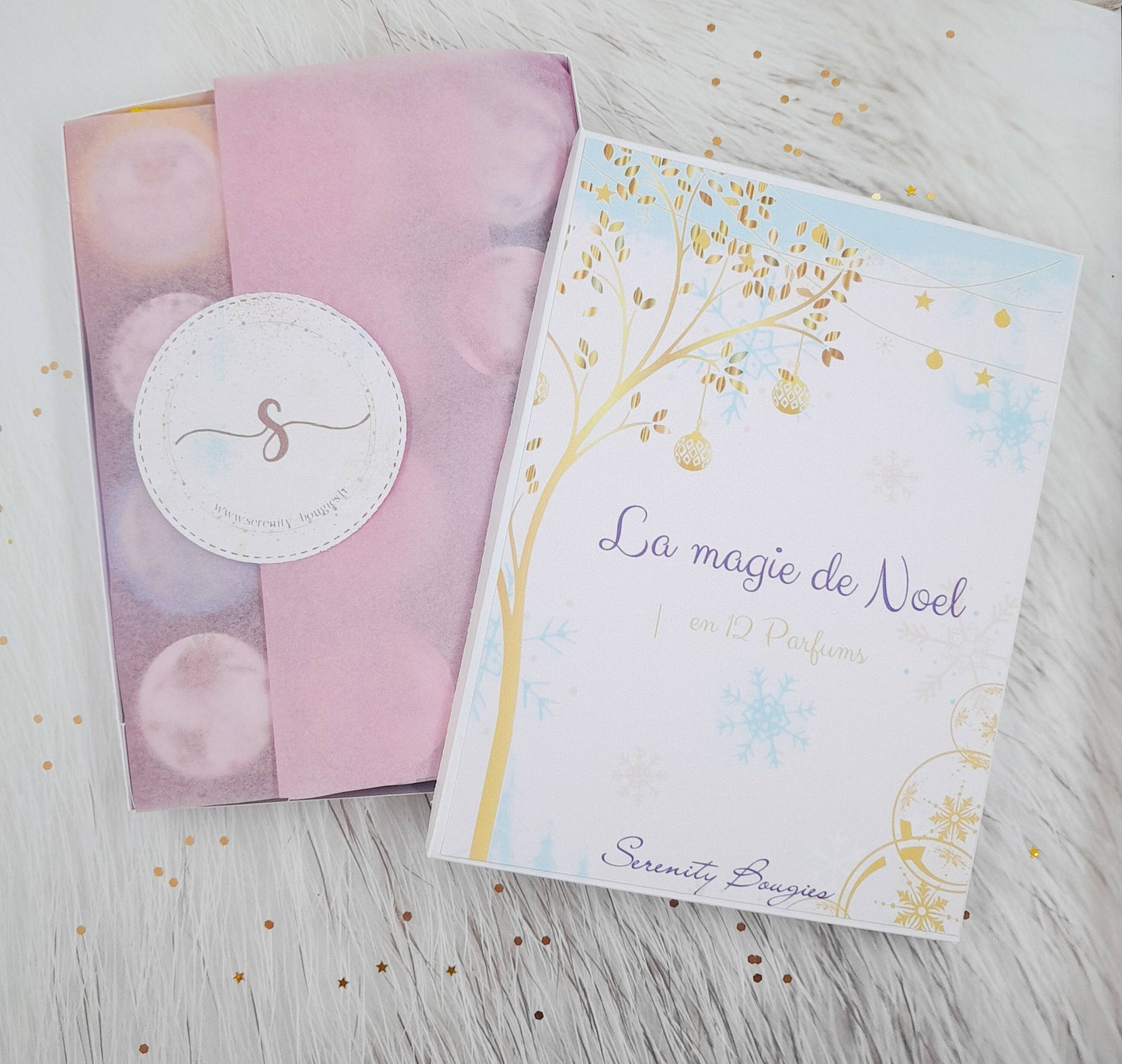 Coffret de Noel fondants parfumés
