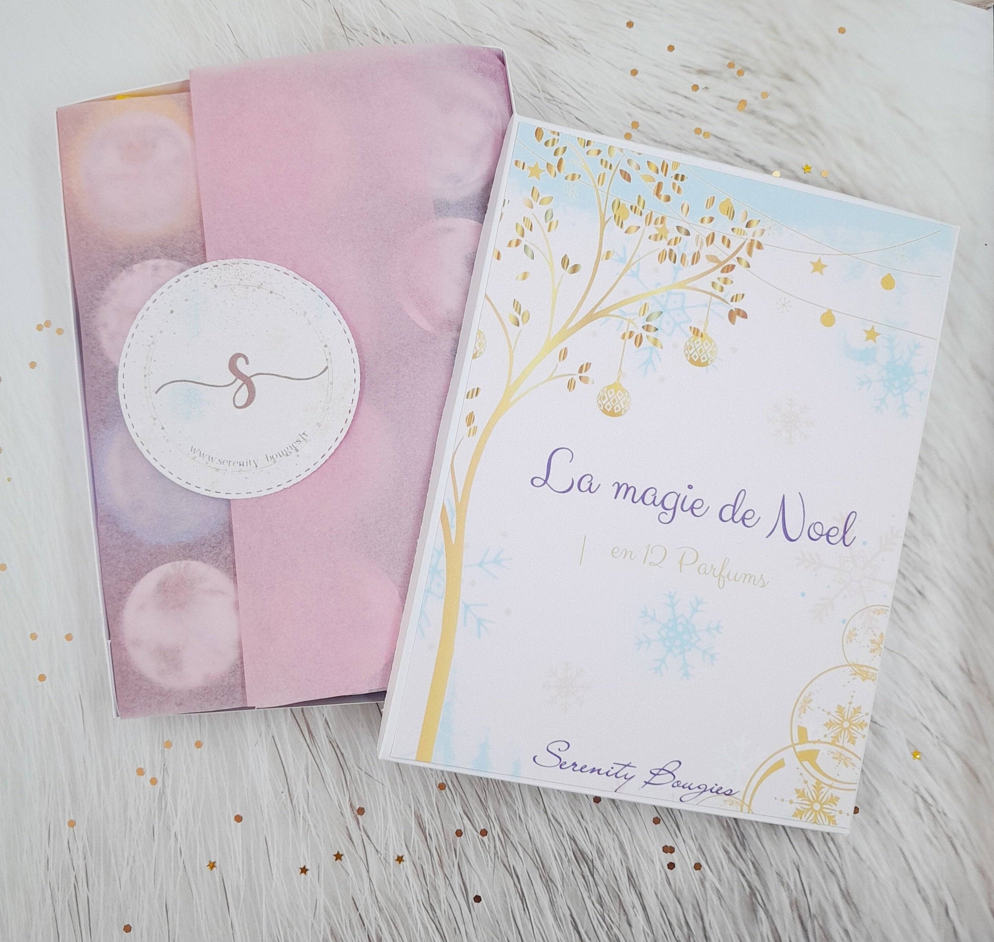 Coffret de Noel fondants parfumés