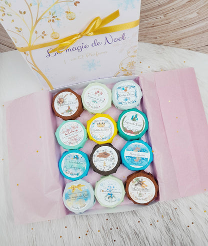 Coffret de Noel fondants parfumés